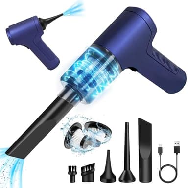 Aspirabriciole Senza Fili Potente, Aspirapolvere Senza Fili Piccolo E Aspira Briciole Potente Senza Fili Alternativo, Aspirapolvere Portatile Senza Fili per Auto, Adatto per la Pulizia di Auto, Casa