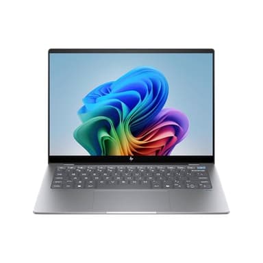 HP Omnibook X 14-fe0001sl Notebook, Snapdragon X Elite X1E-78-100, RAM 16GB LPDDR5x, SSD 512 GB, Qualcomm Adreno GPU, Display 14” IPS 2K 300 Nits, 5MP IR Privacy Cam TNR, Windows 11, Argento