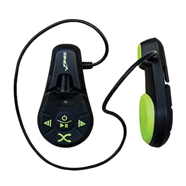 Finis Duo, Lettore Mp3 Subacqueo A Conduzione Ossea Unisex Adulto, Nero/Verde Lime, Taglia Unica