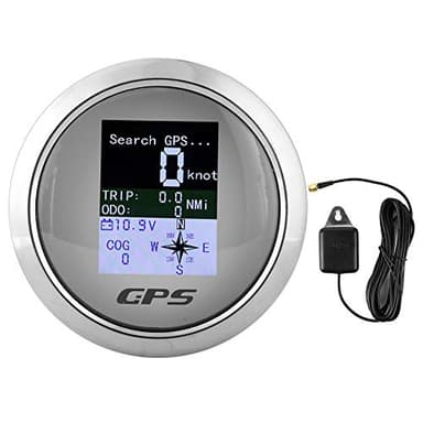 Tachimetro Barca Gps Tachimetro Barca Gps Tachimetro Barca Gps Tachimetro Fuoribordo Da 85 Mm Con Gps Car Boat Engineer Tachimetro Impermeabile In Acciaio Inossidabile Indicatori Di Velocità Digitali
