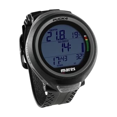 Mares Dive Computer Puck 4 (Black Black)