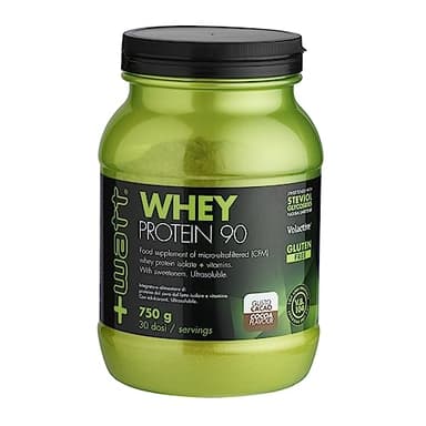 Whey Protein 90 - Proteine del Siero del Latte al 90% - Formato 750 g - Gusto Cacao