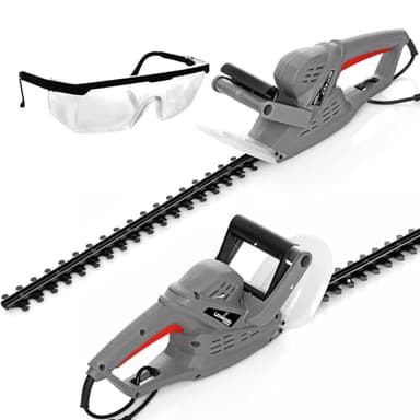 LEHMANN LGCAXHT4545E-1 Tagliasiepi Elettrico 1500 W, 45 cm – Tagliasiepi da Giardino con Motore Potente, Lama da 45 cm e Manico Ergonomico, Ideale per la Potatura di Siepi e Arbusti