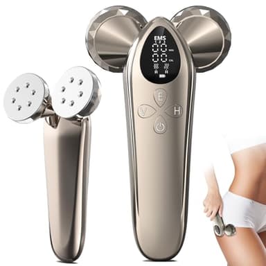 Massaggiatore Anticellulite Elettrico Massaggiatore Cellulite: Cozion 3 in 1 Sollevamento dei Glutei Elettrico Massaggio Cellulite per Glutei Pancia Vita Braccia Gambe Viso e Schiena Massaggio