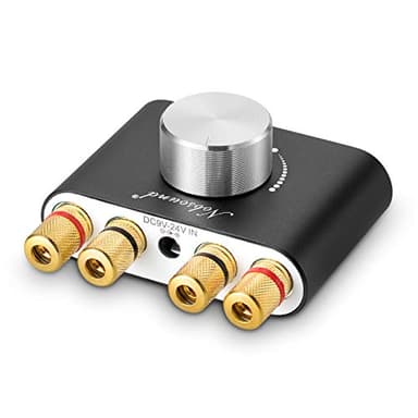 Nobsound Mini Amplificatore di Potenza Bluetooth; Hi-Fi Amplificatore Digitale Stereo 2.0 Canale 50W×2; con AUX/USB/ingresso Bluetooth