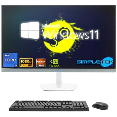 SIMPLETEK – PC All in One da 27" FHD | Core i9 10a Gen | Windows 11 Pro | 32GB RAM | 2TB SSD | Con WiFi 6, BT 5.2 e Webcam Pop-Up 5Mp Integrata