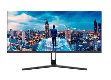 Nilox NXM29UW01 Monitor UltraWide 29 Pollici, Monitor 4K con Frequenza 75Hz, 4ms e Porte HDMI-DP, Schermo PC per Gaming con Display IPS, FreeSync e G-Sync, Ottimizzato per la Protezione degli Occhi