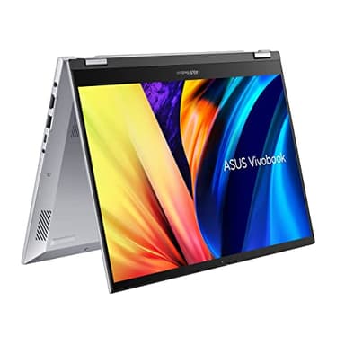 ASUS Vivobook Flip S14 TP3402VA#B0BSF1DMQH, Notebook in alluminio con Monitor 14" Glossy touchscreen, Intel Core 13ma gen i3-1315U, RAM 8GB, 256GB SSD PCIE, Windows 11 Home, Argento