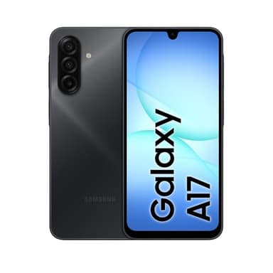 Samsung Galaxy A17, 3 anni di Garanzia del produttore, Android 15, Display Super AMOLED 6.7", 8GB RAM, 256GB, Batteria 5.000 mAh, Resistenza IP54, Memoria espandibile, Black [Versione Italiana]