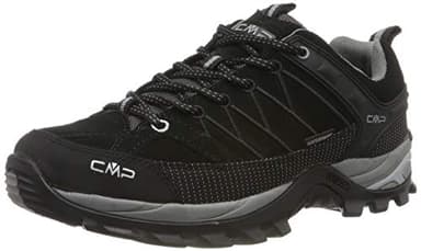 CMP Rigel Low Trekking Shoes Wp, Scarpe da trekking Uomo, Nero Grey 73uc, 44 EU