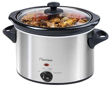 Bestron ASC350 Pentola a Cottura lenta, 180 W, 3.5 Litri, Plastic