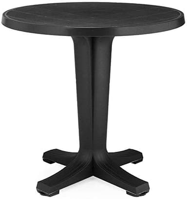 Nardi Tavolo Marte in resina cm. Ø 78 colore grigio antracite