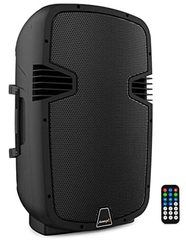 Audibax Arkansas 12 Cassa 2 - Cassa Bluetooth con USB/SD. Cassa 2 Attiva Vie - Potenza 400 W. Colore: Nero - Controllo a distanza - Equalizatore - Misure: 420 x 345 x 633 ml