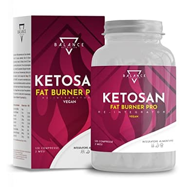 Ketosan® (DIETA DETOX DRENANTE INCLUSA) - Brucia Grassi Potenti Veloci | Pillole Dimagranti Veloci e Efficaci | Dimagrante Forte | Tè Verde, Orthosiphon, Garcinia Cambogia, Piperina | 100% Vegan