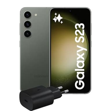Samsung Galaxy S23 Smartphone AI, Caricatore incluso, Display 6.1'' Dynamic AMOLED 2X, Fotocamera 50MP, RAM 8GB, 256 GB, 3.900 mAh, Green [Versione italiana]