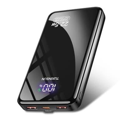 Power Bank 20000mAh 22,5W PD3.0 QC4.0 Powerbank Ricarica Rapida, USB C Input & Output Caricatore Portatile Powerbank Con display LCD per Smartphone smartwatch ecc