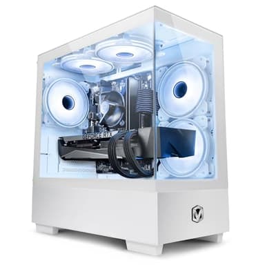 Vibox IV-89 PC Gamer Bianco • AMD Ryzen 7 5700X 4,6 GHz • Nvidia RTX 5070 Ti 16 GB • 32 GB RAM • 1TB NVMe M.2 SSD • 700W PSU • Windows 11 • WiFi
