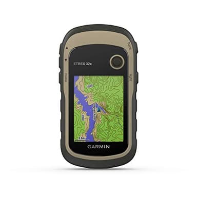 Garmin, eTrex 32x, GPS per escursionismo con mappatura TopoActive Europe precaricata con strade e sentieri percorribili, Bussola elettronica e altimetro barometrico, Verde