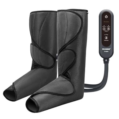 FIT KING Pressoterapia per Casa Massaggiatore per Gambe per il Dolore e la Circolazione Pressoterapia Linfodrenaggio Il Massaggio Compressivo aiuta a Ridurre il Gonfiore e ad Alleviare il Dolore