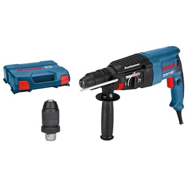 Bosch Professional 0 611 2A4 000 Martello Perforatore GBH 2-26 F, Mandrino Intercambiabile SDS Plus, Potenza del Colpo: 2.7 J, in Valigetta, 830 watts, 230 volts