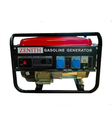 Generatore di Corrente 3000Watt 3kW con Motore a Benzina 4 Tempi, 2 prese 230V, 7.0 PS, Avviamento a Strappo per uso domestico e ricreativo