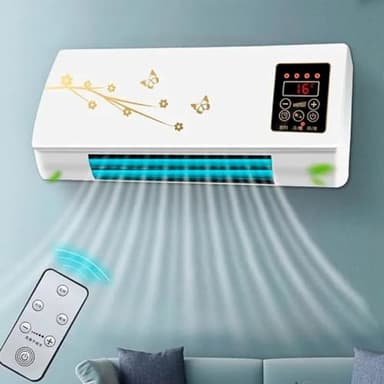 Climatizzatore Portatile Split Max,Aria Condizionata Portatile 2 In 1, Nuovo Condizionatore A Parete 2024, Con Telecomando, Per Casa/Ufficio/Camera Da Letto (Bianco B)