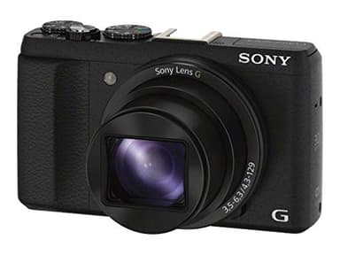 Sony DSC-HX60 Fotocamera Digitale Compatta Travel con Sensore CMOS Exmor R da 20.4 MP, Ottica Sony G 24-720 mm, Zoom Ottico 30x, Supporto Multi-interfaccia, Nero