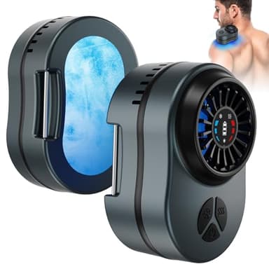 Tecey Macchina Terapie Caldo e Freddo Calore Istantaneo Ghiaccio e Trattamenti Contrastanti in 3 modalità per Relief Back Shoulder Total Body Pain Sports Recovery Portable Hot & Cold Packs