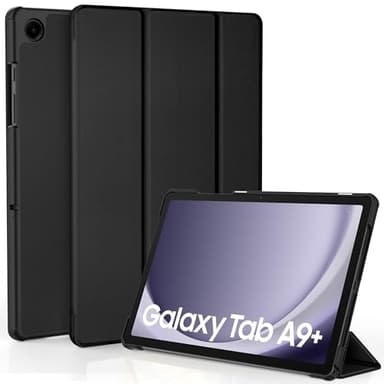 EasyAcc Custodia Cover Compatibile con Samsung Galaxy Tab A9+ / A9 Plus 11 Pollici 2023 SM-X210/ X215/ X216 Tablet, Nero