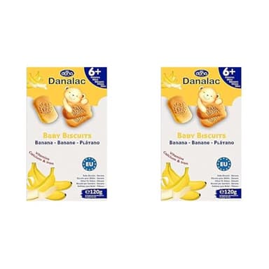 Danalac Biscotti (Banana) (Confezione da 2)