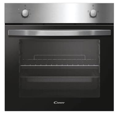 Candy Idea FCID X100, Forno da Incasso, Elettrico, 70 Litri, Porta in vetro, Inox, LxPxA 59.5x56.8x59.5 cm [Classe di efficienza energetica A]