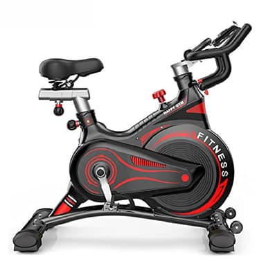 Spinning Bike Bicicletta per La Palestra per La Palestra Domestica, Bicicletta Statica con Drive A Cinghia Silenziosa Resistenza al Controllo Magnetico, Esercizio Aerobico