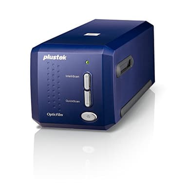 Plustek OpticFilm 8100 - Scanner per pellicole/diapositive da 35 mm con 7200 DPI e uscita a 48 bit. Pacchetto Silverfast SE Plus 8, supporto Mac e Windows