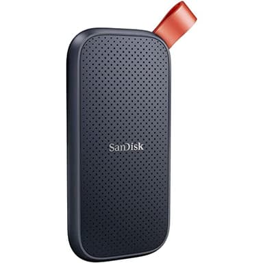 SanDisk 1TB Portatile SSD, Unità a stato solido esterna, velocità di lettura fino a 520 MB/s, Nero