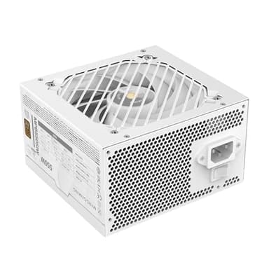 Mars Gaming MPB550SI, Alimentatore PC ATX 550W, 7 Anni di Garanzia, 80Plus Bronze 230V, 90% di Efficienza, Ventola SI Extreme Silence con Nucleo in Rame, Tecnologie AI2-RPM, DC-DC e SMD, Bianco
