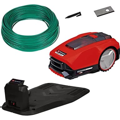 Einhell Robot tagliaerba FREELEXO 300 Solo Power X-Change (batterie agli ioni di litio, 18 V, 300 m², multizona, con accessori di montaggio, senza batteria)