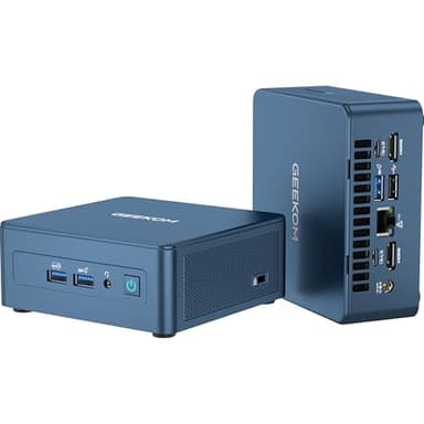 GEEKOM IT13 2025 Edition Mini PC con Intel i9-13900HK (14 core, 20 thread, fino a 5,4 GHz), 32 GB DDR4 1 TB SSD Micro Desktop Computer per Home & Office | Windows 11 Pro | 8K Iris Xe Graphics | USB4.0