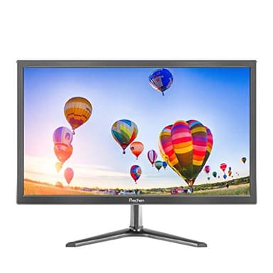 Prechen Monitor PC, 19 Pollici Monitor 1440x900 con Interfaccia HDMI e VGA, 60 Hz, Luminosità 250 cd/m², 5ms, Gaming Monitor con Altoparlante Incorporato, per PS3 / PS4 / XBox/PC, Nero