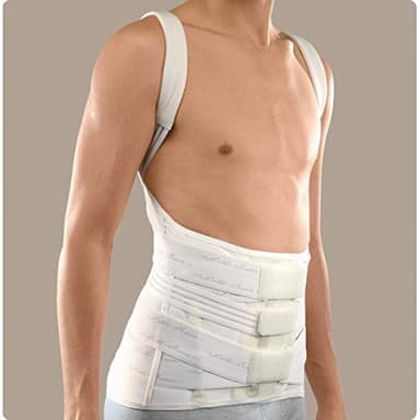 RO+TEN - Corsetto per zona dorso-lombare con spallacci in tessuto Sensitive Lite-cross - XXL