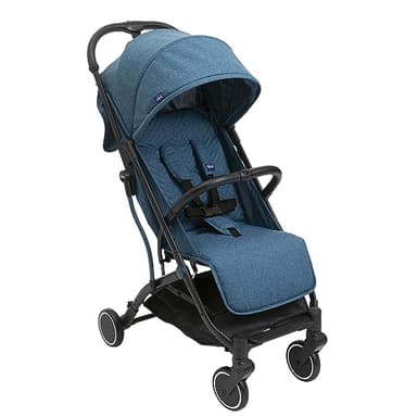Chicco Trolley Me Passeggino Leggero da 0 Mesi a 15 kg, Passeggino Reclinabile e Pieghevole con Funzione Trolley, Chiusura Compatta, Parapioggia e Cappottina Estendibile, Portata Massima 18 kg
