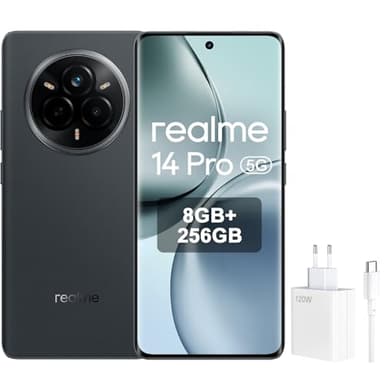 realme 14 PRO 8GB/256GB Smartphone 6.77" 120Hz 45W Android 15 Gris