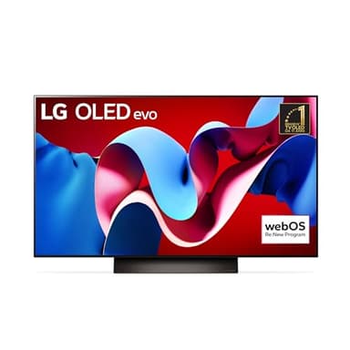 LG OLED evo 48'', Serie C4 2024, OLED48C46LA, Smart TV 4K, Processore α9 Gen7, OLED Dynamic Tone Mapping Pro, 40W, Dolby Vision, 4 HDMI 2.1 4K@144Hz, GSync, VRR, Alexa, ThinQ AI, webOS 24, Umber Brown