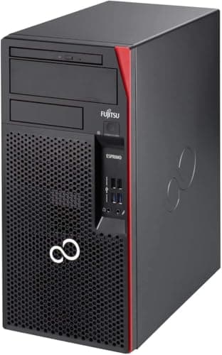 Fujitsu Esprimo P957, Desktop Pc Computer Fisso, Intel Core i7-6700, Ram 16Gb DDR4, SSD 256Gb, Displayport, WiFi, Windows 11 Pro e Office 2021 (Ricondizionato)