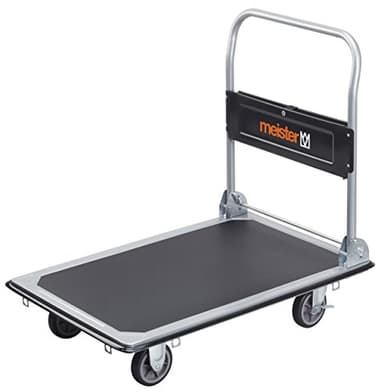 Meister Carrello trasportatore in Alluminio portata massima 300 kg, pieghevole - 8985540, grigio