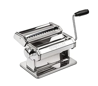 G3 Ferrari G20124 Sfoglia easy Macchina per la Pasta, Acciaio Inox, Rulli 18 Cm in Alluminio