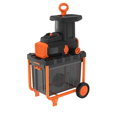 BLACK+DECKER, BIOTRITURATORE 2800 W - Taglio A Fresa Rotante - Ruote - Diametro Taglio 45 mm BEGAS5800-QS
