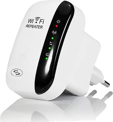 HSYWBC Ripetitore WiFi, WiFi Range Extender 300Mbps 2.4GHz Wireless Repeater Booster, con Porta LAN/Pulsante WPS/Access Point, Ripetitore Segnale Wifi Casa Supporta Modalità Ripetitore
