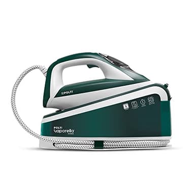 Polti Vaporella Express VE30.20, Ferro da Stiro Generatore di Vapore, Pressione Pompa fino a 8 Bar, Potenza 2200 W, Funzione Eco, Tecnologia One Temperature, Digital Setting, Verde e Bianco