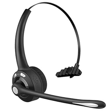BlueFire Cuffie Bluetooth senza fili con microfono, Cuffie on-ear wireless con cancellazione intelligente del rumore, per camionista, pc, ufficio, Skype, Call Center
