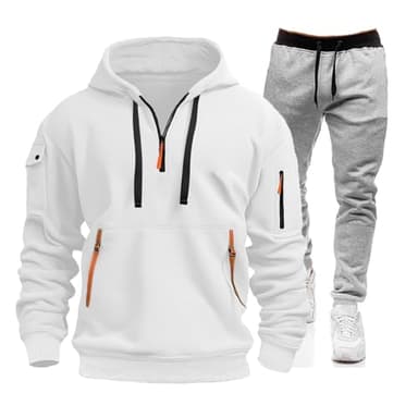 Tuta Da Uomo Tute Da Uomo In Offerta Hip Hop Tute Sportive Invernali Traspirante Felpa E Pantaloni Fitness Tuta Da Casa Uomo Jogging Maglia Multifunzionale Completi Sportivi Da Uomo Ragazzi E Uomi